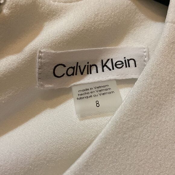 Calvin Klein Maxi Dress Lined NWT Sz 8 - Picture 6 of 8